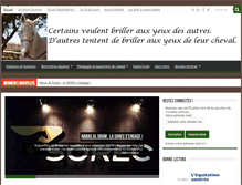Tablet Screenshot of chevalitude.com
